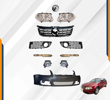 Foto 2 | Fascia Jetta Clasico Completa Con Faros Y Neblineros