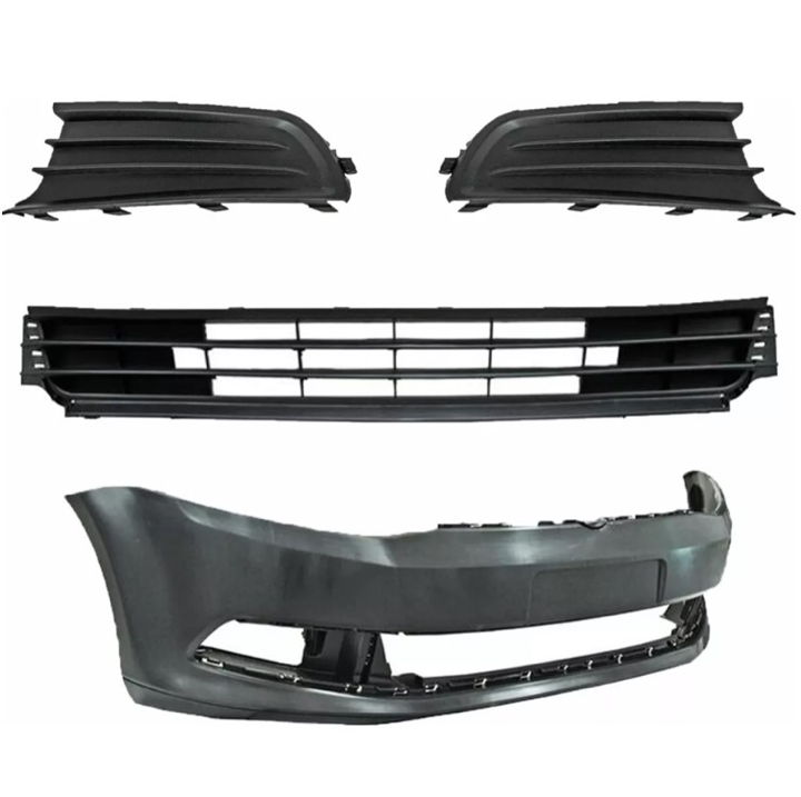 Fascia Delantera Gol 13 14 15 16 Con Rejillas Filo Negro