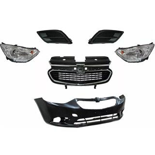 Foto 1 | Kit Aveo 18-22 Fascia Faros Parrillas