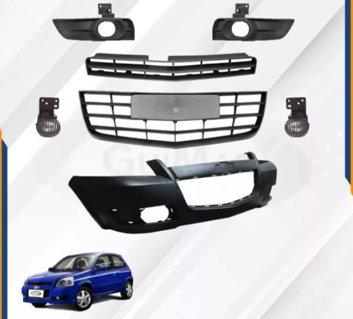 Foto 3 pulgar | Kit de Faros con Parrilla Delantera para Chevy C3