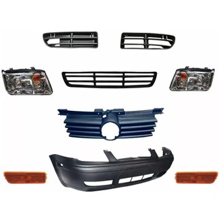 Foto 1 | Kit Jetta A4 99-07 Faros Ámbar y Facia Completa y Emblema