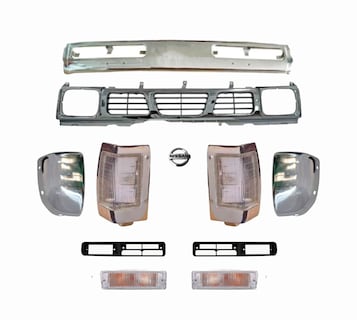 Foto 1 | Defensa Delantera Nissan D21 94-06 Cromada Completa