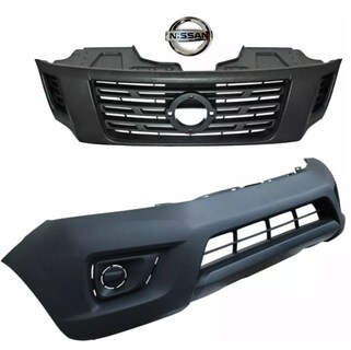 Foto 1 | Fascia Del Nissan Np300 16 17 18 19 20 Con Parrilla Negra
