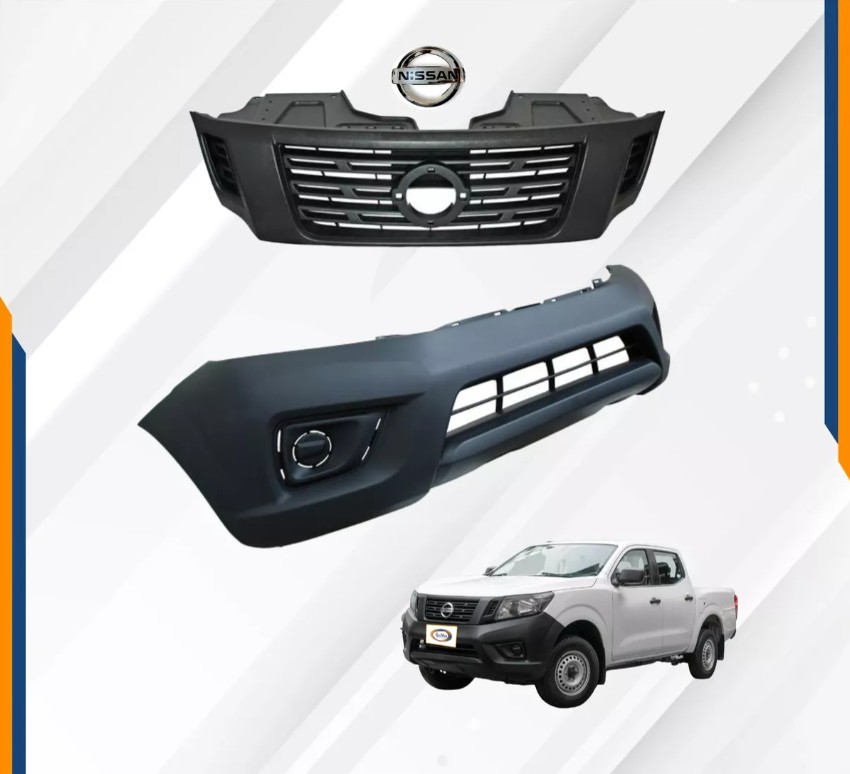 Foto 2 | Fascia Del Nissan Np300 16 17 18 19 20 Con Parrilla Negra