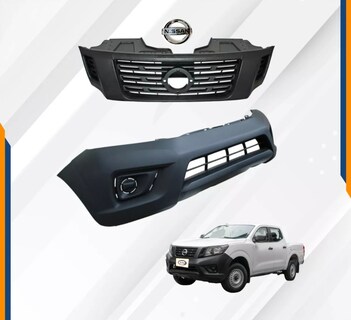Foto 2 | Fascia Del Nissan Np300 16 17 18 19 20 Con Parrilla Negra