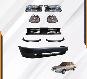 Foto 2 | Fascia Delantera Tsuru 3 00 - 15 Con Faros Y Parrilla