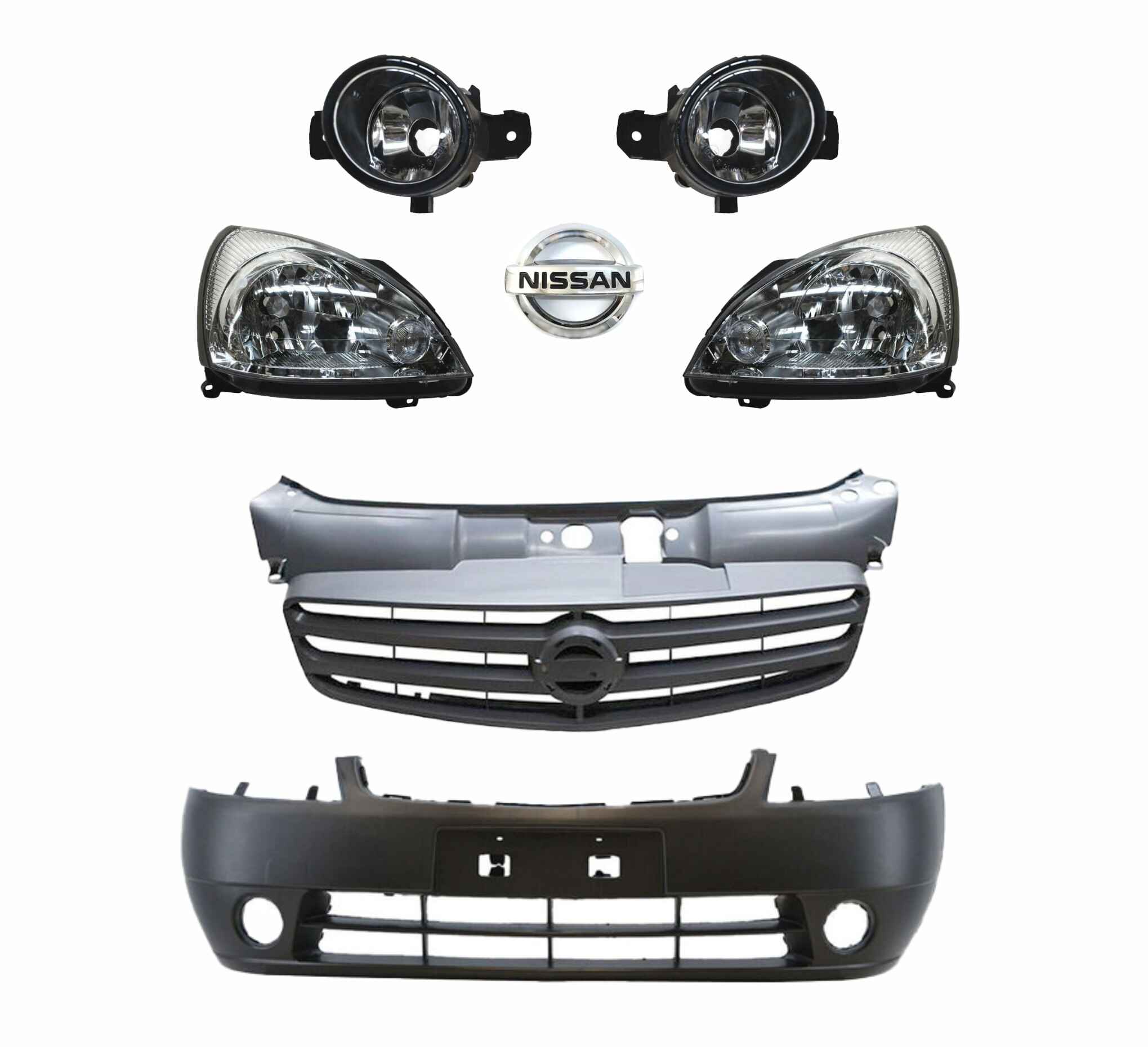 Foto 1 | Fascia Platina 02 -10 Con Faros Parrilla Y Neblineros