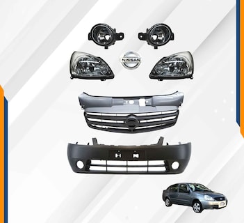 Foto 2 | Fascia Platina 02 -10 Con Faros Parrilla Y Neblineros