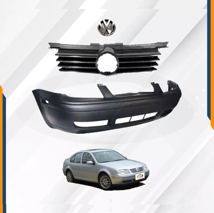 Foto 3 pulgar | Fascia Jetta A4 99 00 01 02 03 04 05 06 07 Y Parilla Cromo