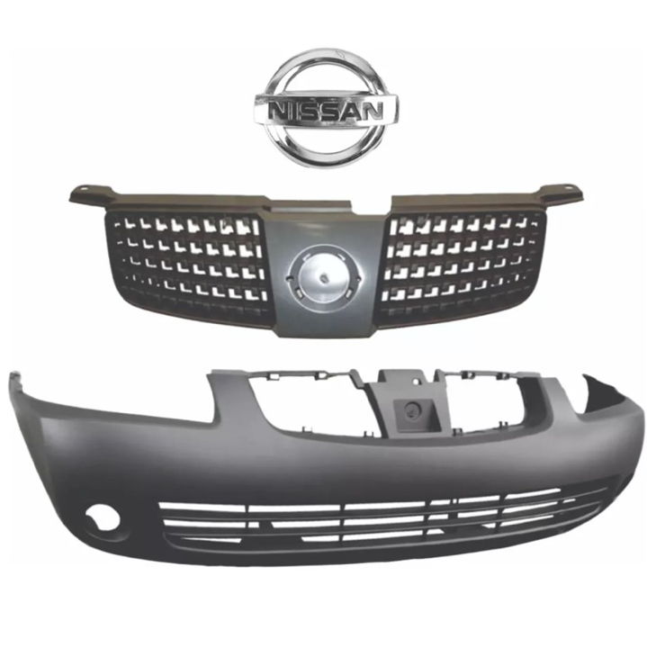 Fascia Del Sentra 04 05 06 Con Parrilla Y Logo