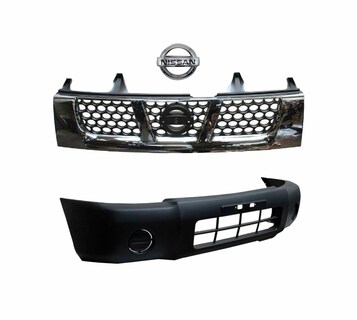 Foto 1 | Fascia Delantera Np300/d22 09-15 Con Parrilla Cromo