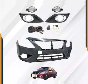 Foto 2 | Fascia Del Versa 15-19 / V-drive 20-22 Con Faros Niebla