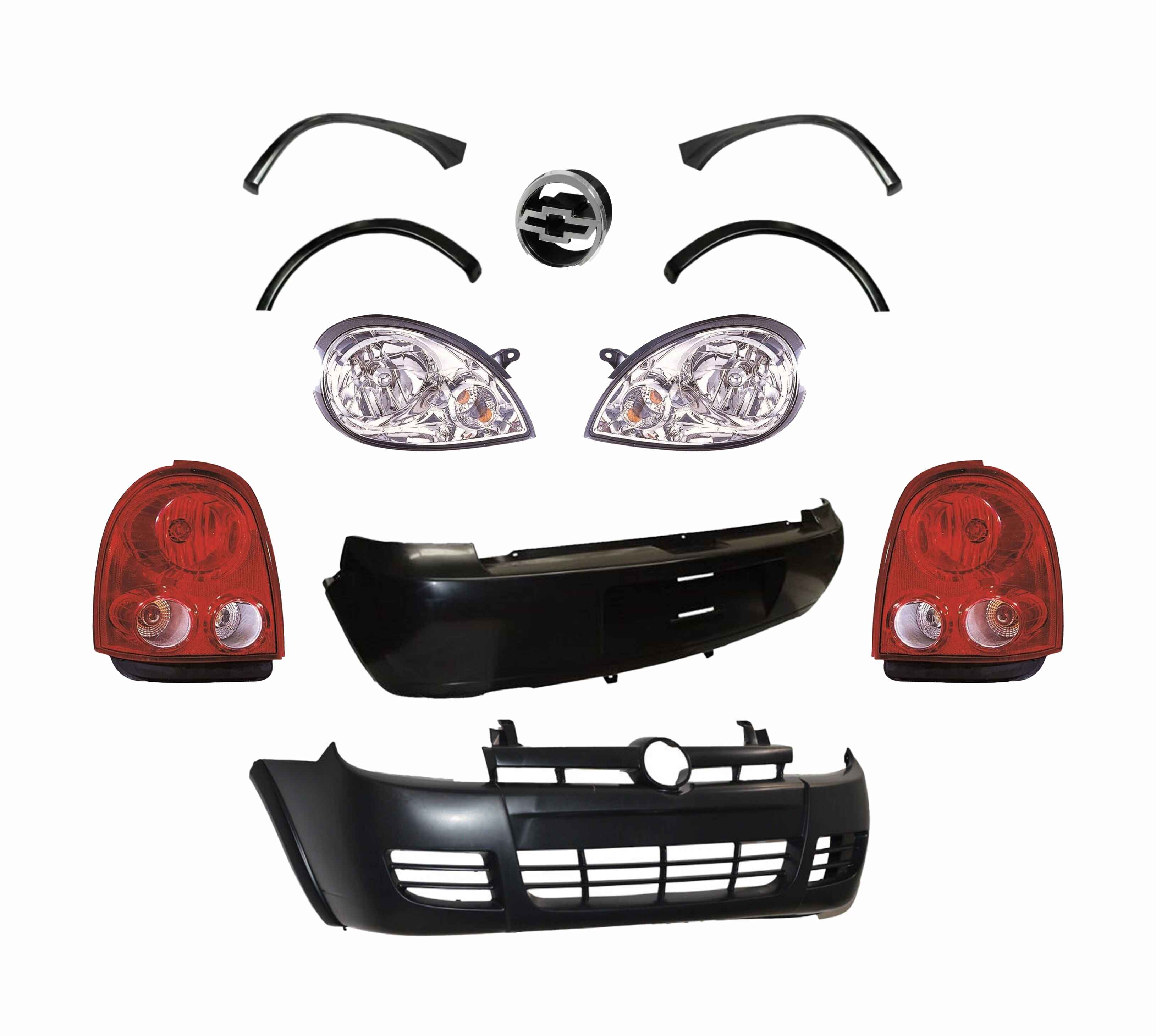 Foto 1 | Fascia Del Y Trasera Chevy C2 04-08 Completas