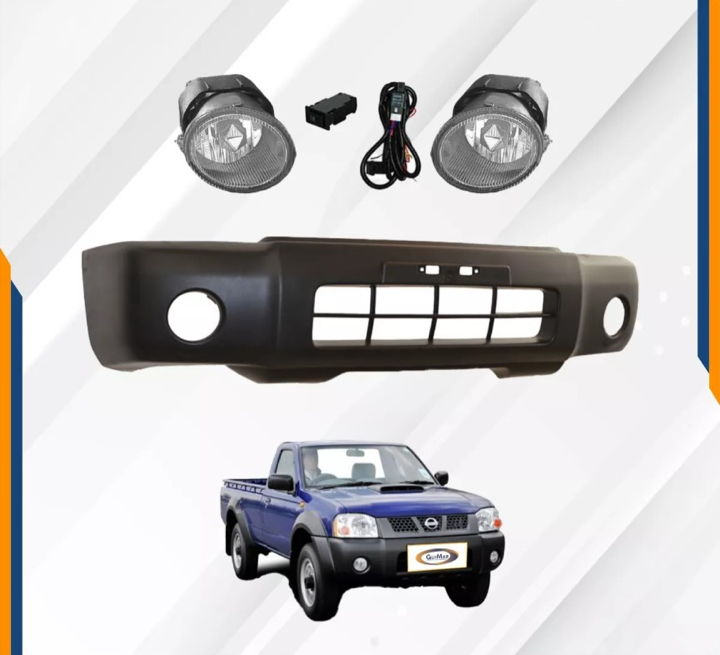 Foto 3 pulgar | Fascia Del Nissan D22 Np300 08 - 15 Con Faros Niebla