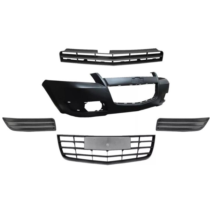 Kit Facia Delantera Chevy C3 2009 2010 2011 2012 Con Emblema