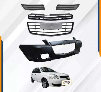 Foto 2 | Kit Facia Delantera Chevy C3 2009 2010 2011 2012 Con Emblema