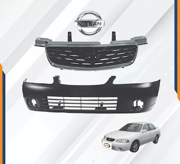 Foto 2 | Fascia Del Sentra 01 02 03 Con Parrilla Y Logo