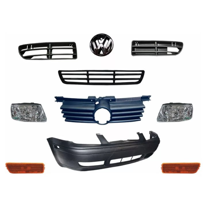 Foto 1 | Facia Delantera con Faros para Jetta A4 1999-2007