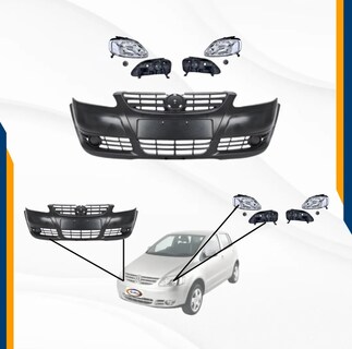 Foto 2 | Fascia Delantera Lupo 05 06 07 08 09 Con Faros