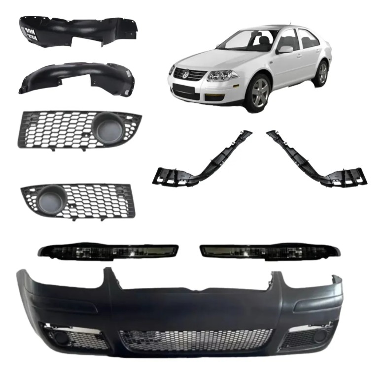 Fascia Jetta Clasico Completa Guias Cuartos Loderas 08-15