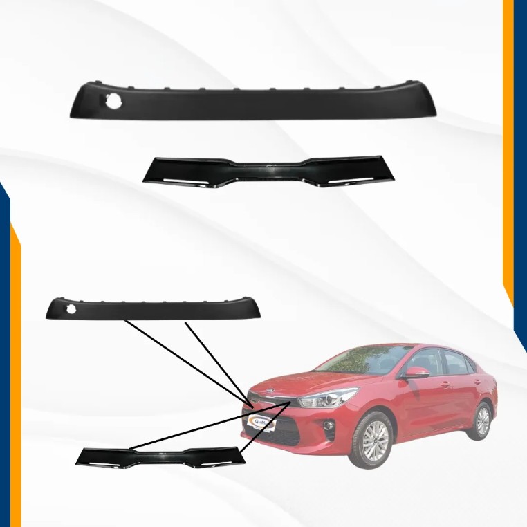 Foto 4 pulgar | Fascia Delantera  Kia Rio 18 19 20 Con Rejillas Y Parrilla