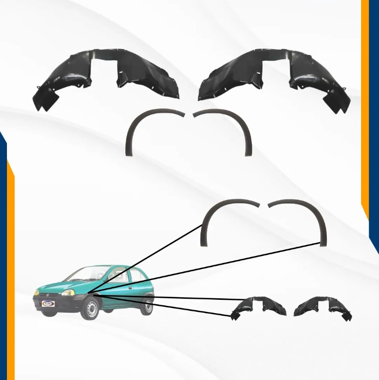 Foto 4 pulgar | Fascia Chevy 94 95 96 97 98 99 Con Emblema Con Cantoneras