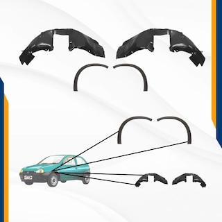 Foto 3 | Fascia Chevy 94 95 96 97 98 99 Con Emblema Con Cantoneras