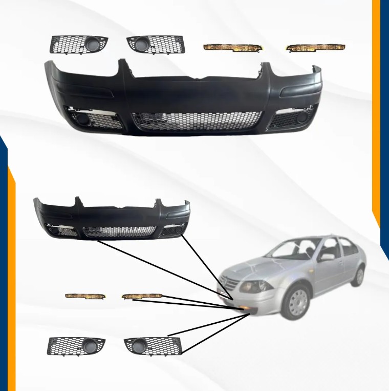 Foto 2 | Fascia Jetta Clasico Completa Con Tolvas