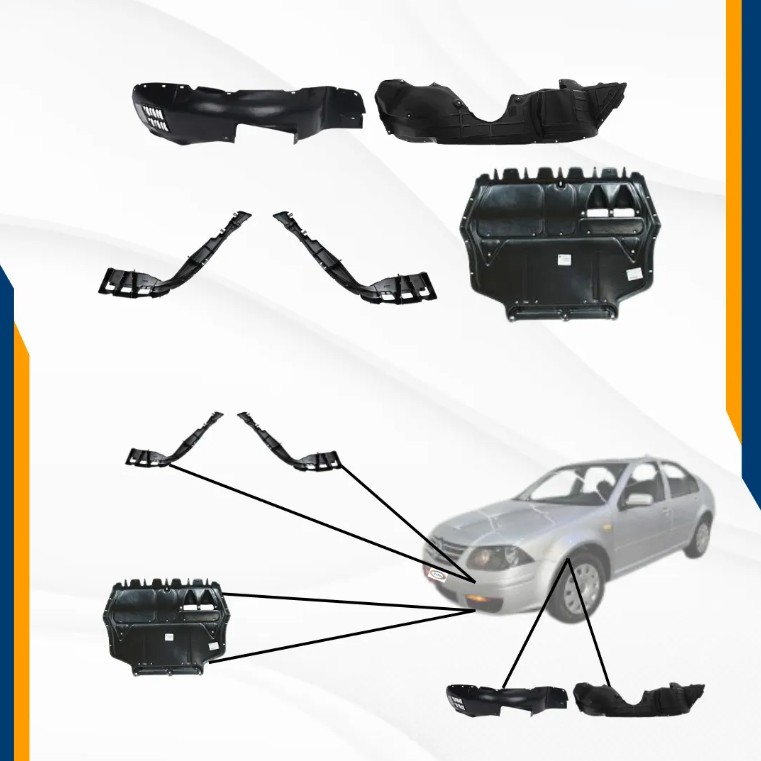 Foto 3 | Fascia Jetta Clasico Completa Con Tolvas
