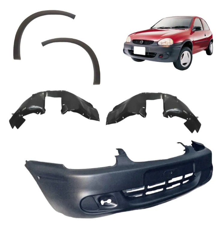 Foto 2 pulgar | Fascia Chevy 01 02 03 Con Cantoneras