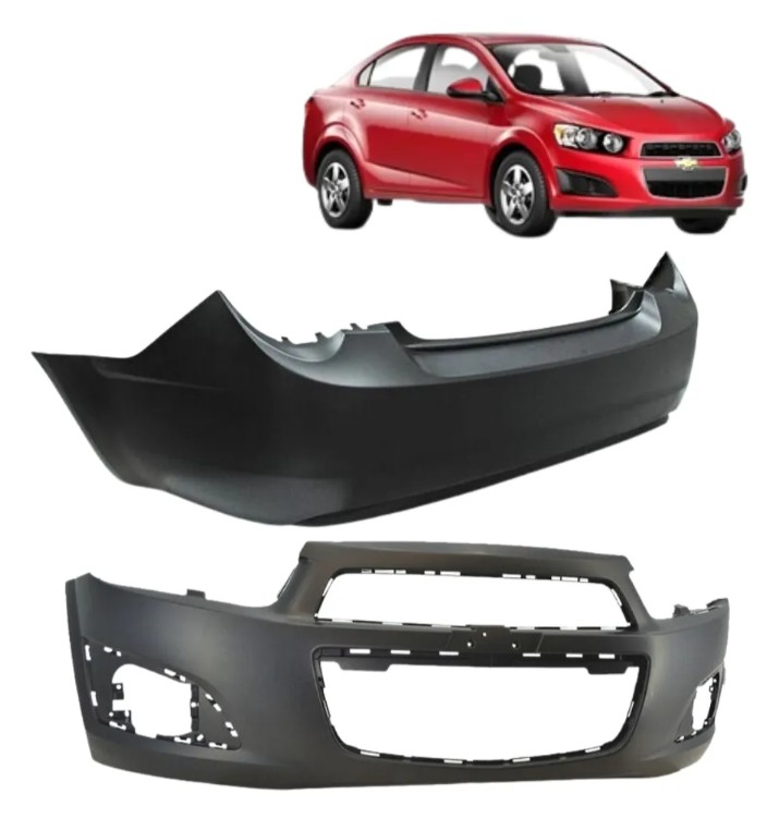 Foto 1 | Fascia Delantera Sonic 12-16 Con Fascia Trasera