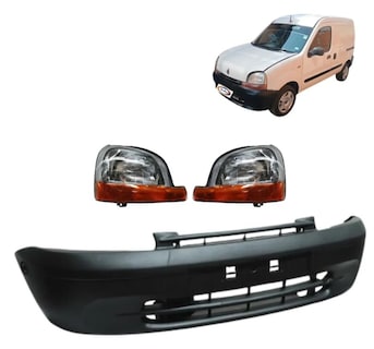 Foto 1 | Fascia Delantera Kangoo 04 05 06 07 08 Faros Ambar