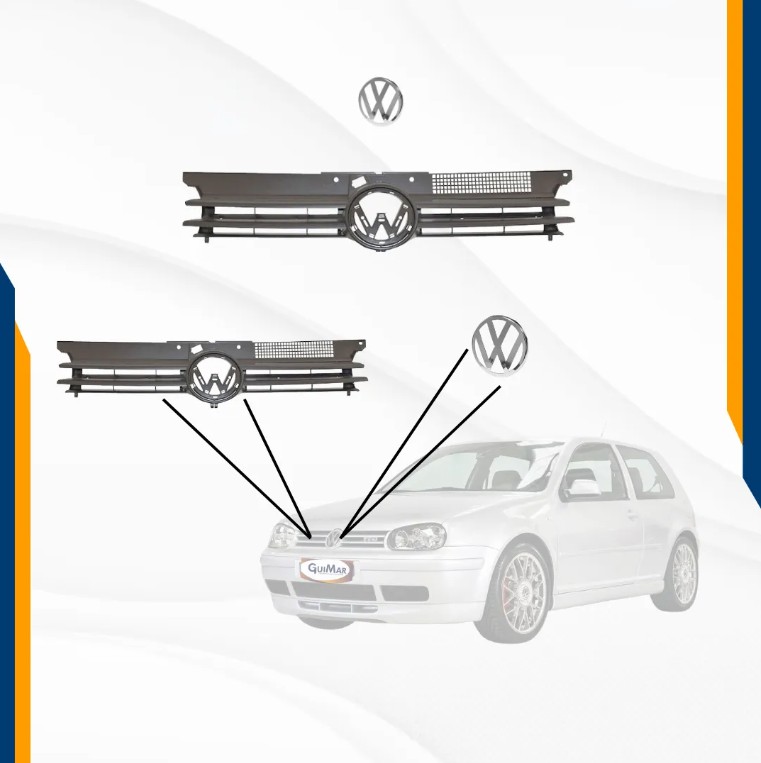 Foto 5 pulgar | Fascia Golf A4 00 01 02 03 04 05 06 07 Parrilla Y Rejillas