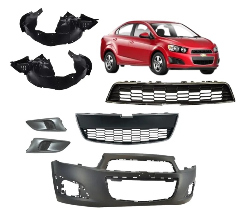 Fascia Delantera Sonic 12-16 Completa Con Tolva Lodera