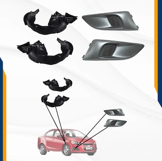Foto 3 | Fascia Delantera Sonic 12-16 Completa Con Tolva Lodera