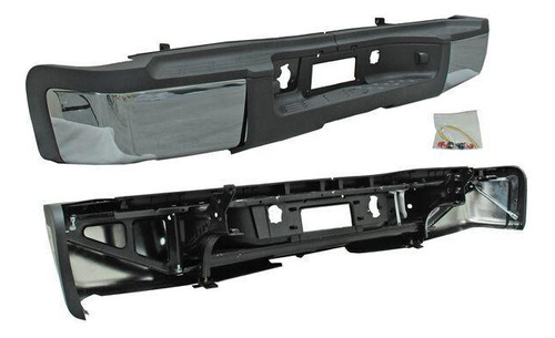 Defensa Trasera Chevrolet Cheyenne  2007 2008 2009 2010 2011 2012 2013