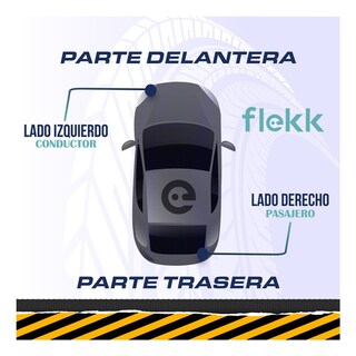 Foto 2 | Defensa Trasera Dodge Journey 2009 2010 2011 2012 2013