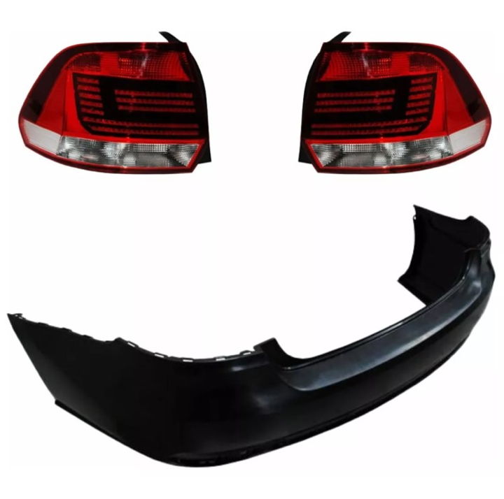 Fascia Trasera Vento 16 17 18 19 20 Con Calaveras