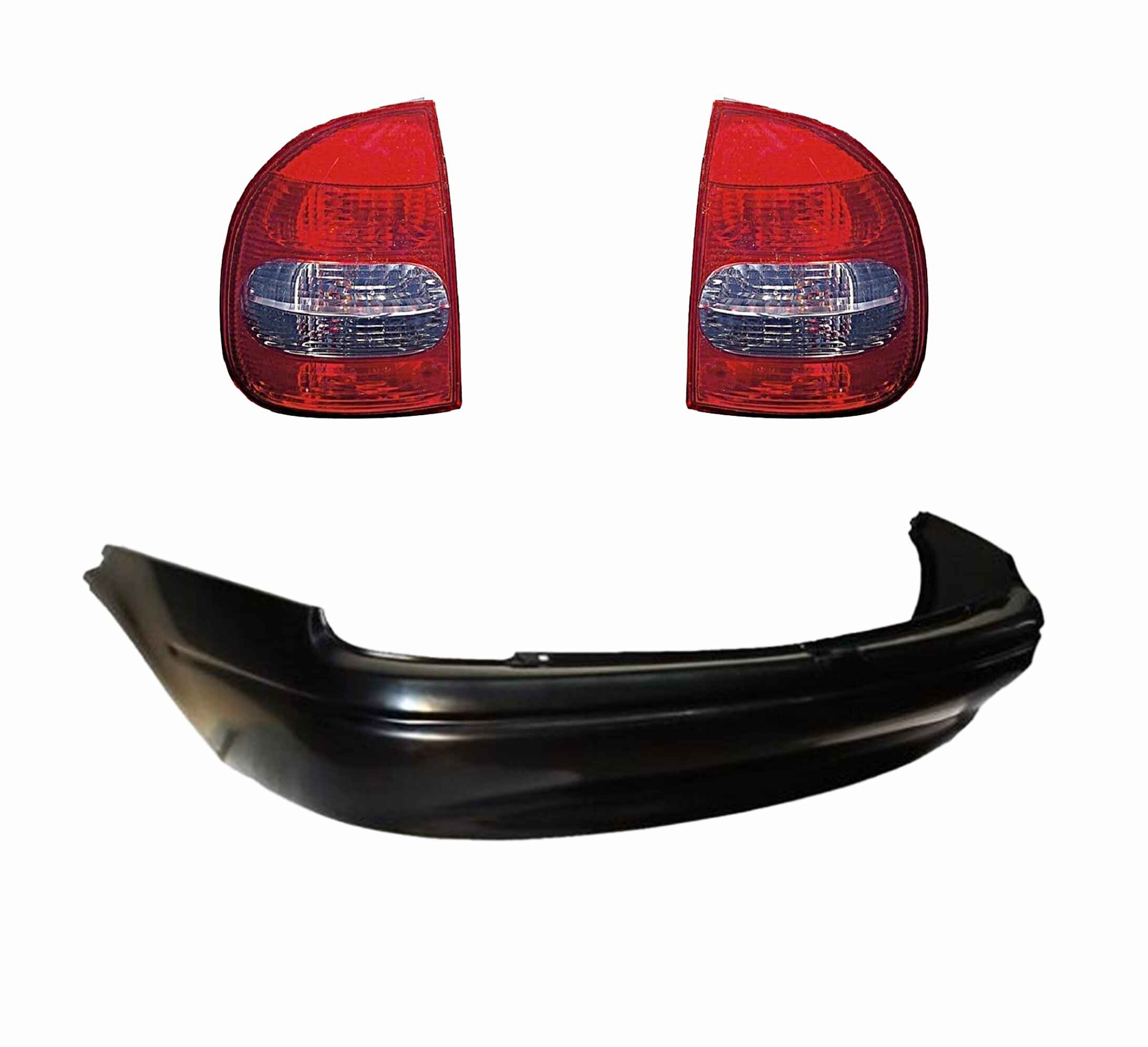 Foto 2 pulgar | Fascia Trasera Chevy Monza 97 98 99 00 01 02 03 Con Calaveras
