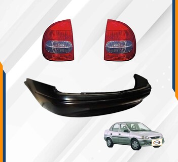 Foto 2 | Fascia Trasera Chevy Monza 97 98 99 00 01 02 03 Con Calaveras