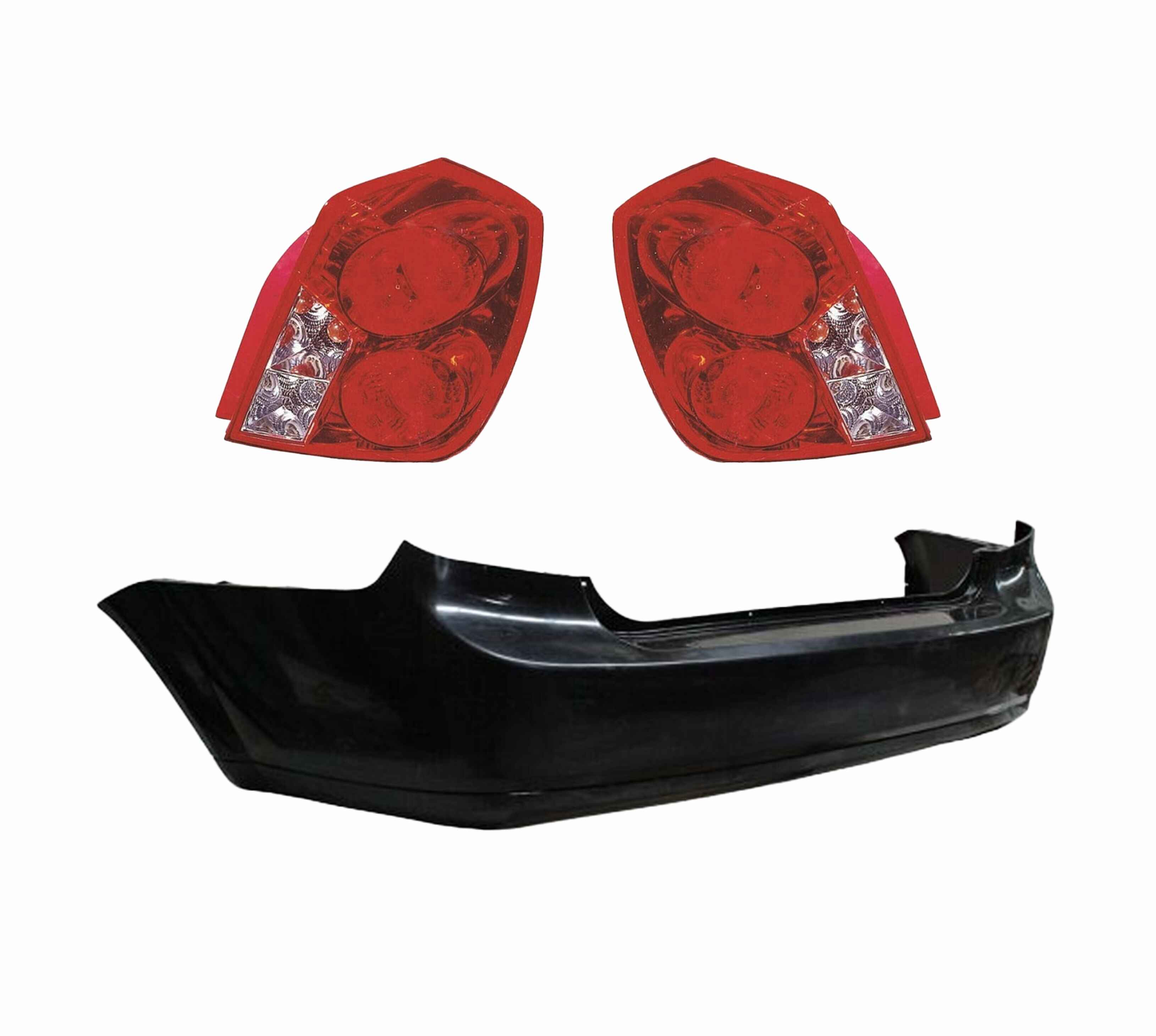 Fascia Trasera Optra 06 07 08 09 10 Con Calaveras