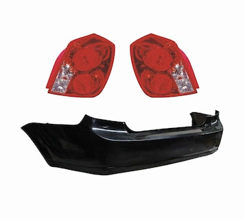 Foto 1 | Fascia Trasera Optra 06 07 08 09 10 Con Calaveras