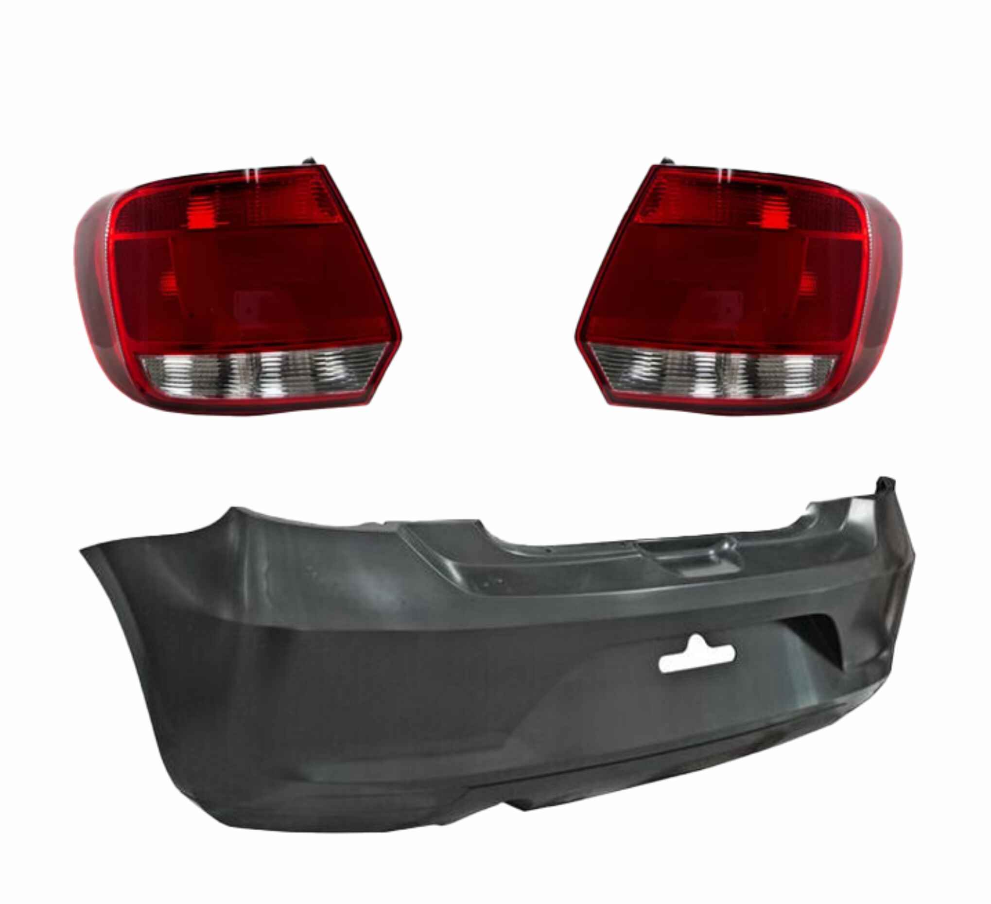Fascia Trasera Gol 14 15 16 Con Calaveras
