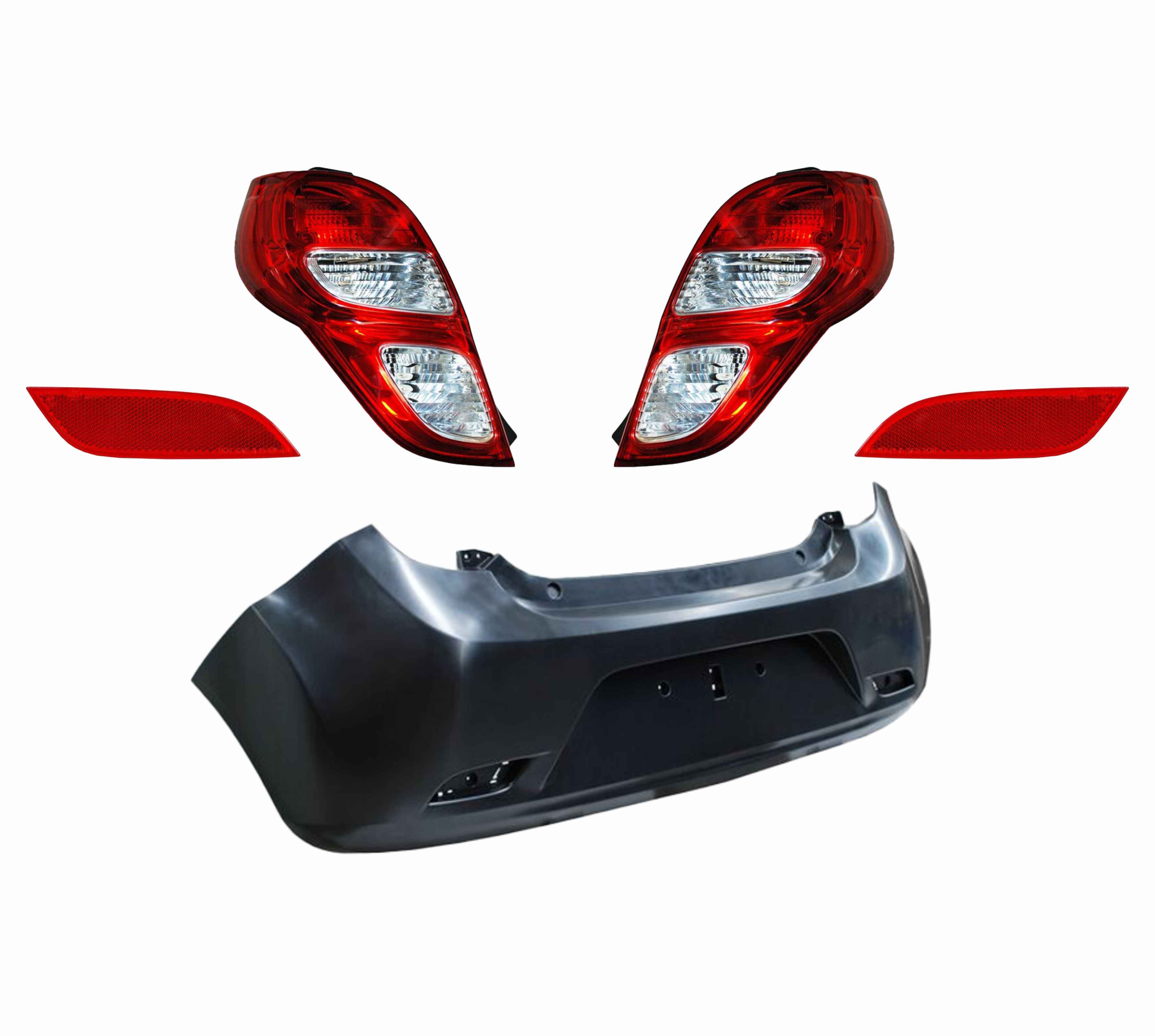 FASCIA TRASERA BEAT CON CALAVERAS HATCHBAC 18 19 20 21 22