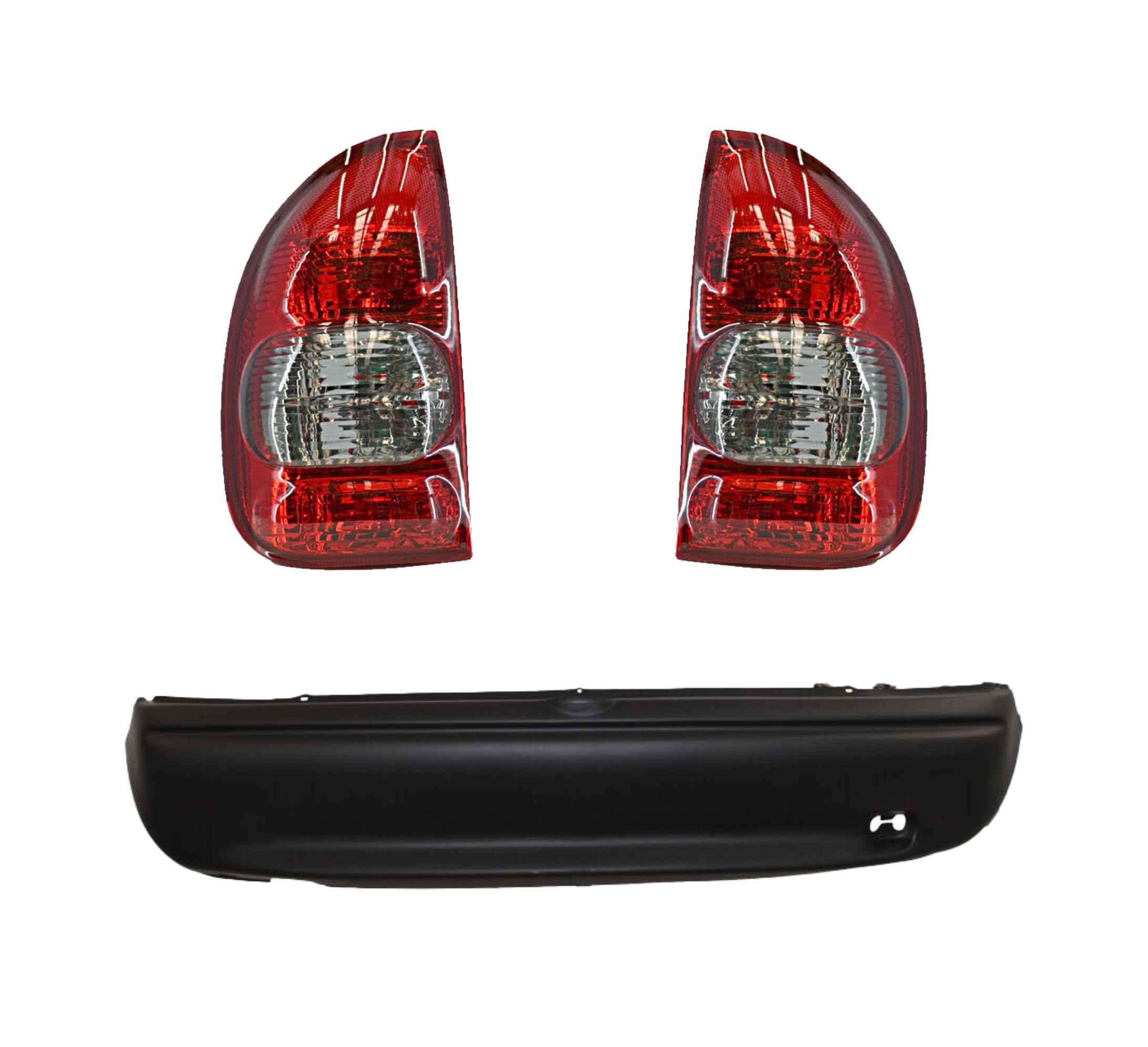 Facia Trasera Chevy 5 Pts Swing 01 02 03 con Calaveras