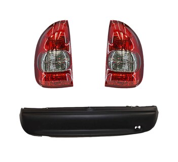 Foto 1 | Facia Trasera Chevy 5 Pts Swing 01 02 03 con Calaveras