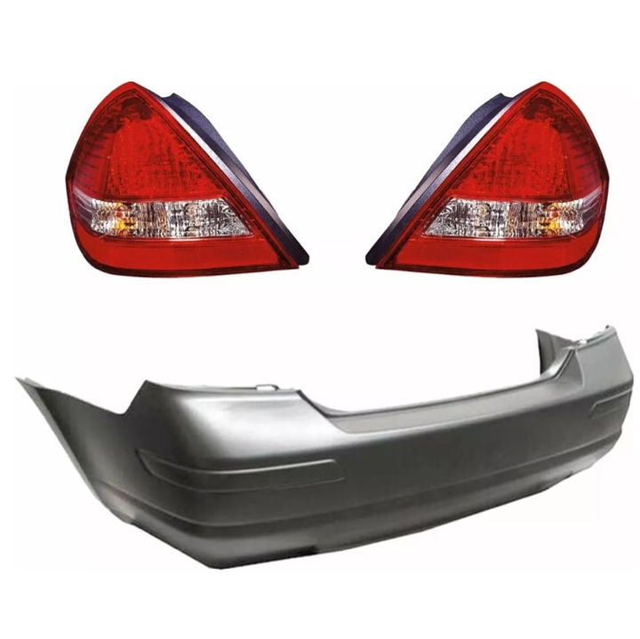 Fascia Trasera Tiida Sedan Con Calaveras Sedan 07 Al 18
