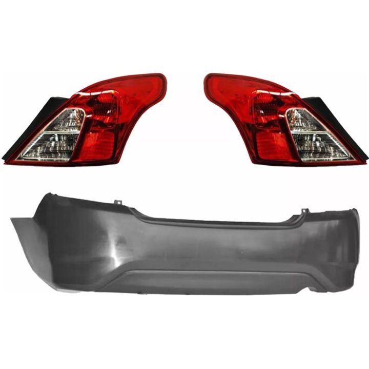Fascia Trasera Versa Con Calaveras 15 16 17 18 19 V-drive