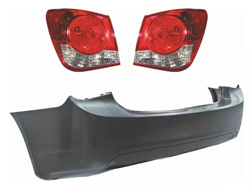 Fascia Trasera para Chevrolet Cruze Con Calaveras 2011 2012 2013 2014 2015 2016