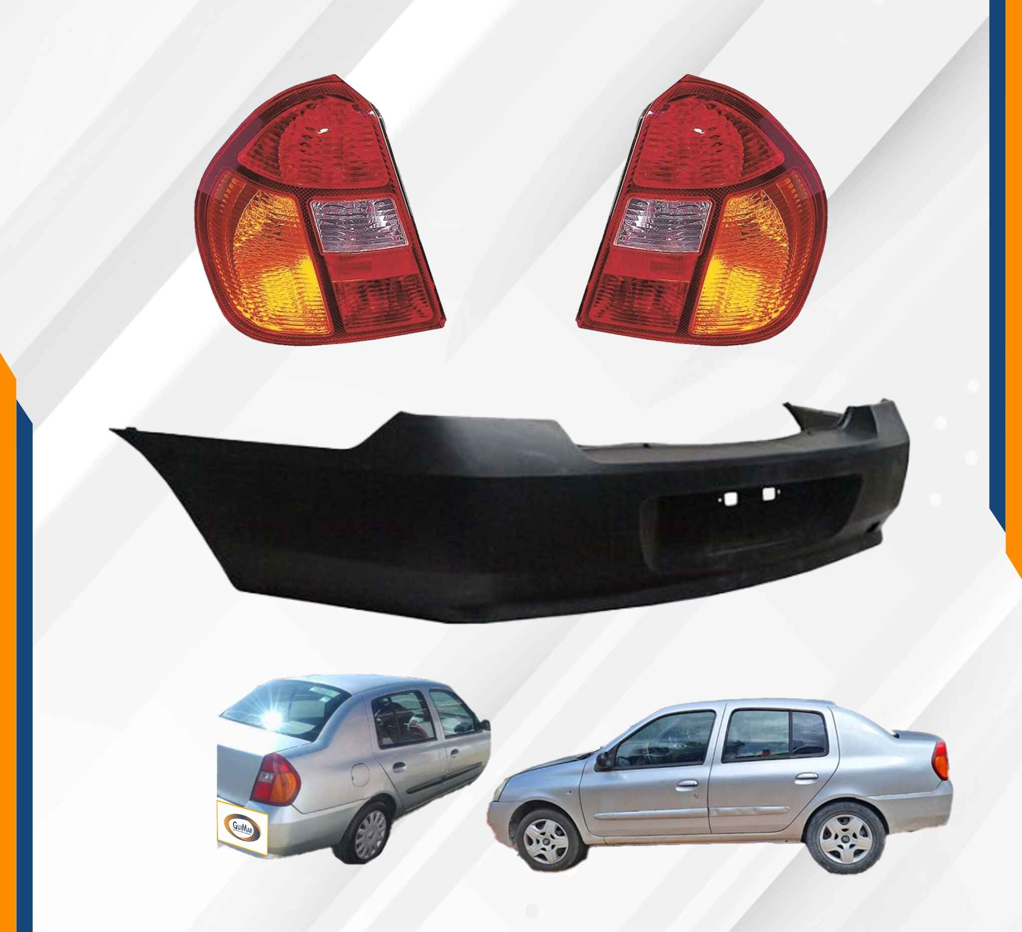Foto 3 | Fascia  Trasera Platina 02 -10 Con Calaveras